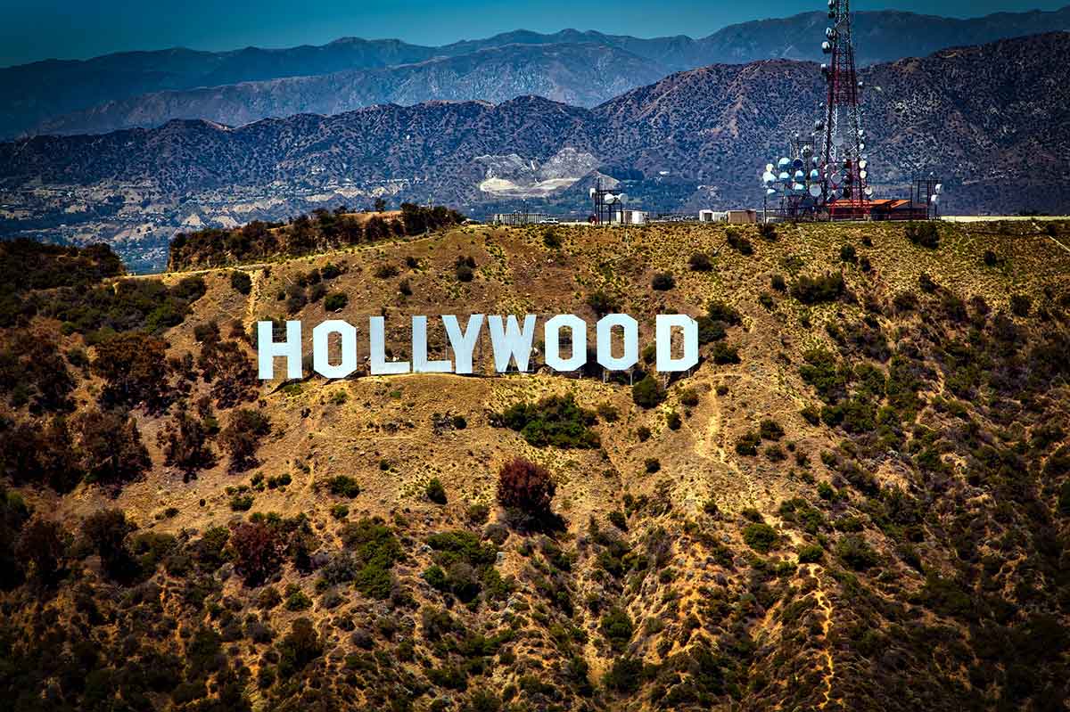 hollywood sign in la